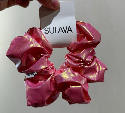 SUI AVA Sunburned Scrunchie Pink
