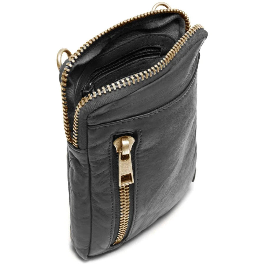 DEPECHE Cool mobile bag in soft leather quality