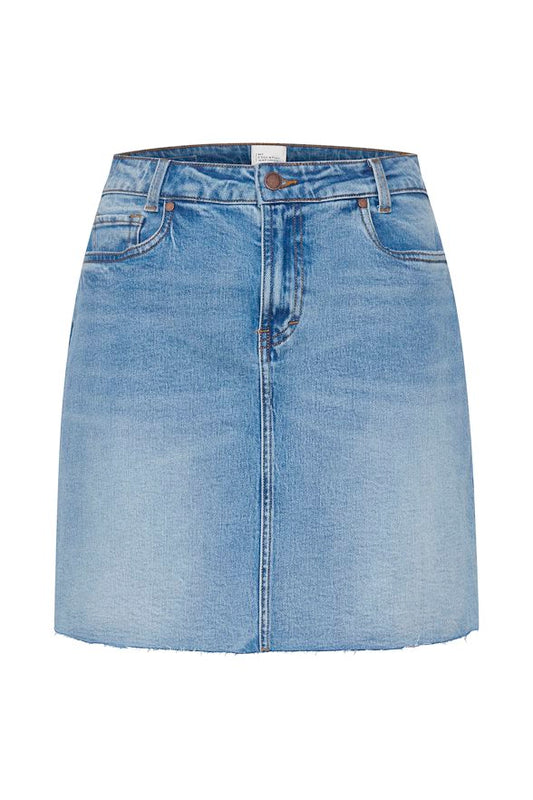 My Essential Wardrobe Dango Skirt Light Blue