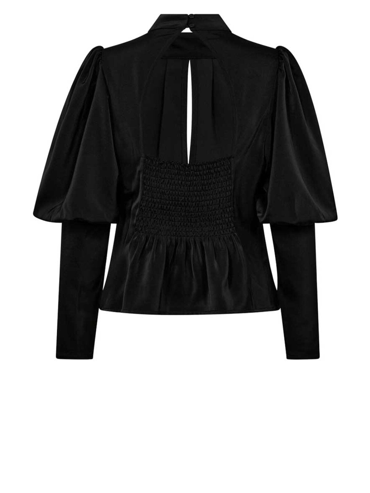 CoCouture Adna open back blouse