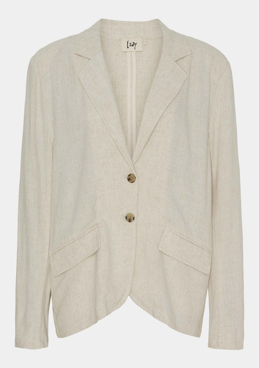 Isay Pearl Classic Blazer - Sand