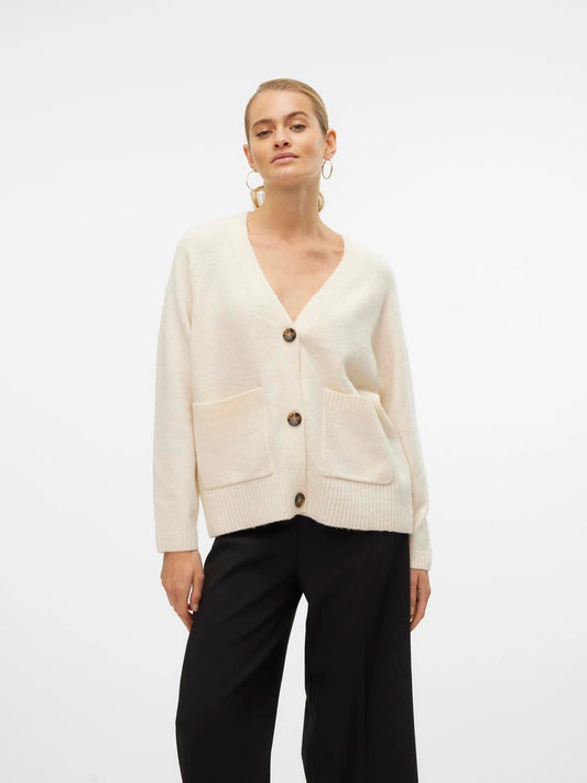 Vero Moda Boom cardigan birch