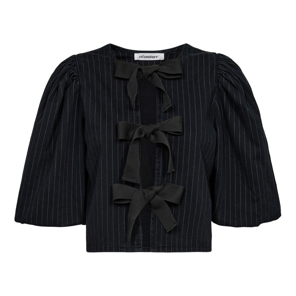 Co’couture wide bow Blouse black