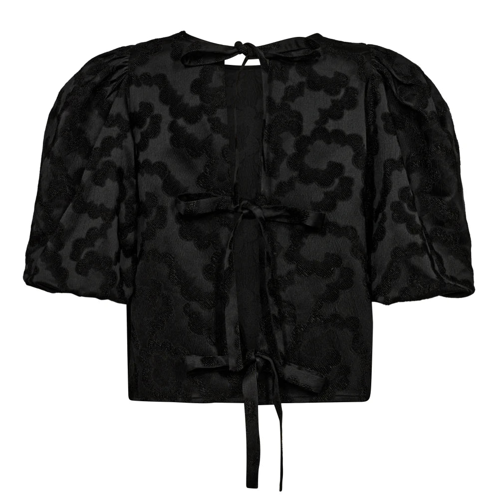 Co Couture Blanka Bow Blouse black