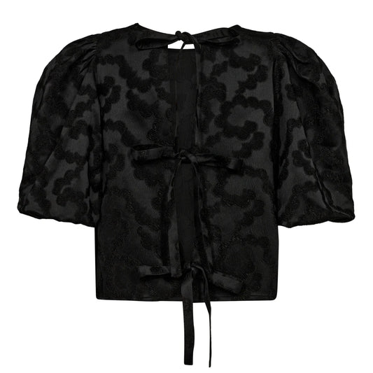 Co Couture Blanka Bow Blouse black