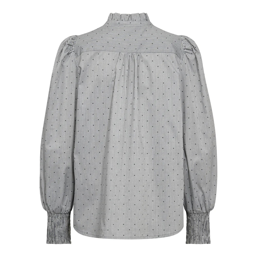 CoCouture Stripe Dot Petra V-Shirt