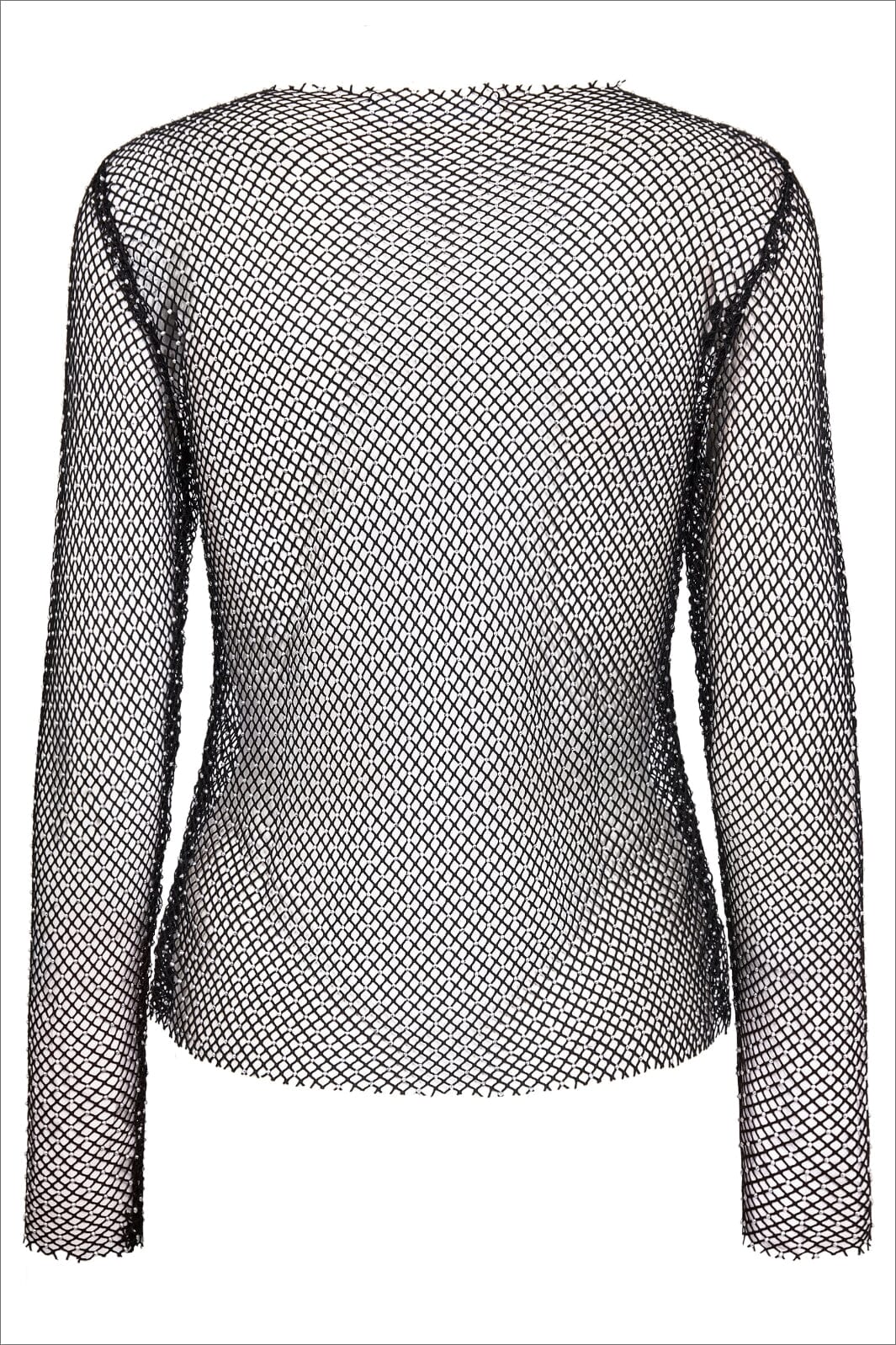 Cocouture Kristal Net Blouse svart silver