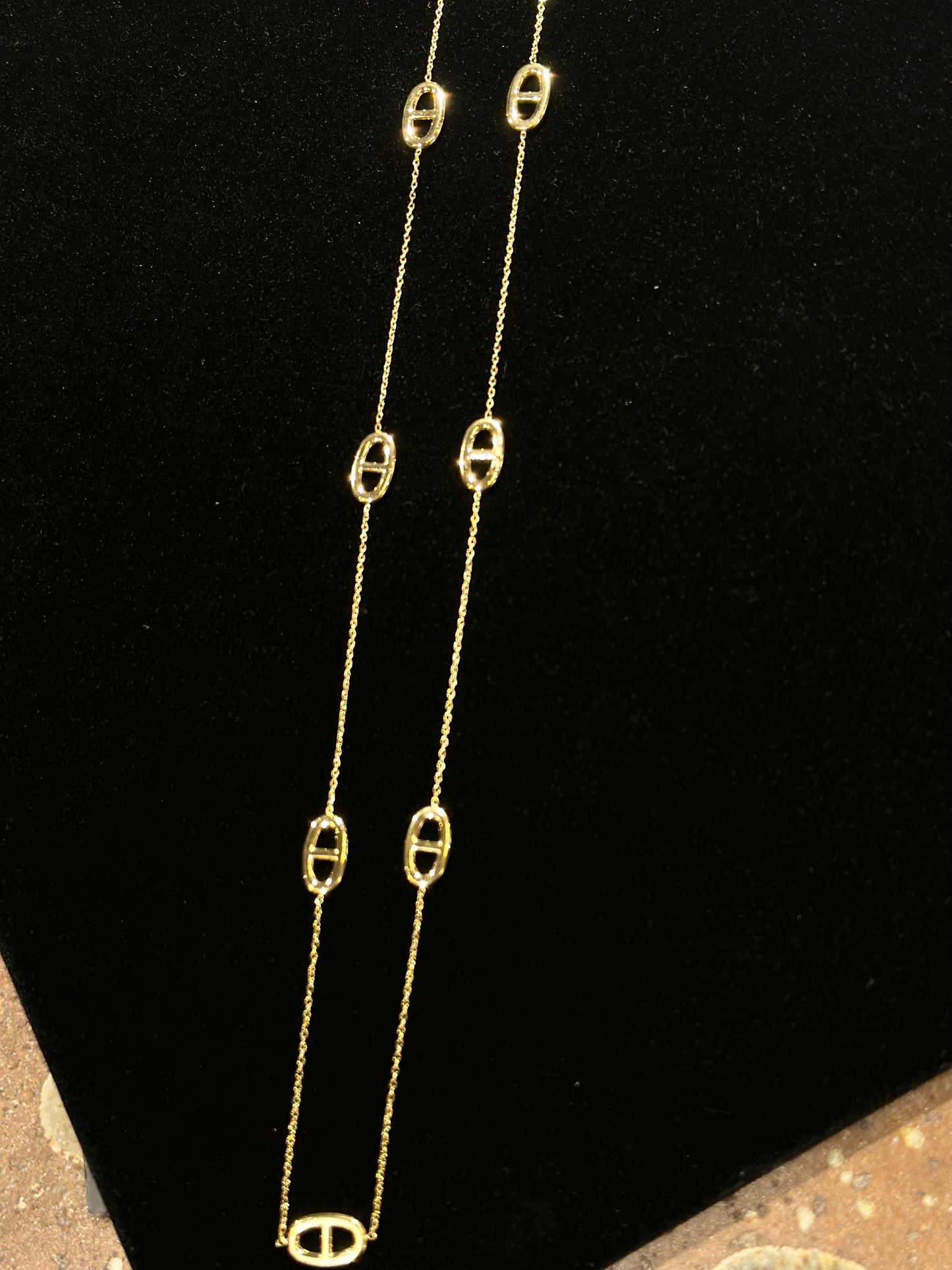 Jencic symbol halsband gold