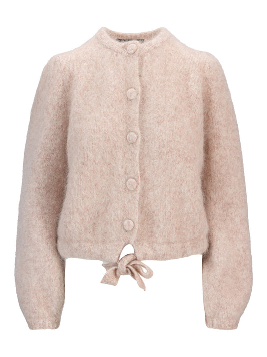 Ella & il Franca chunky cardigan beige