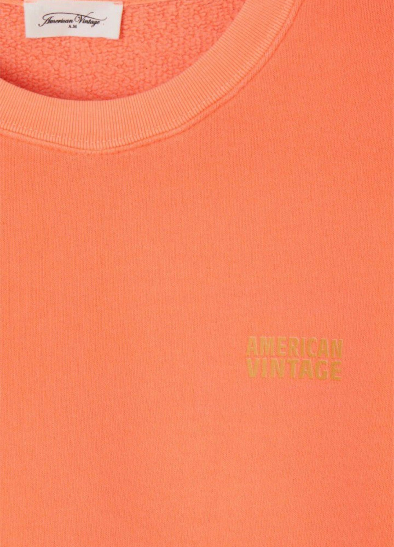 American Vintage IZUBIRD Sweatshirt Orange