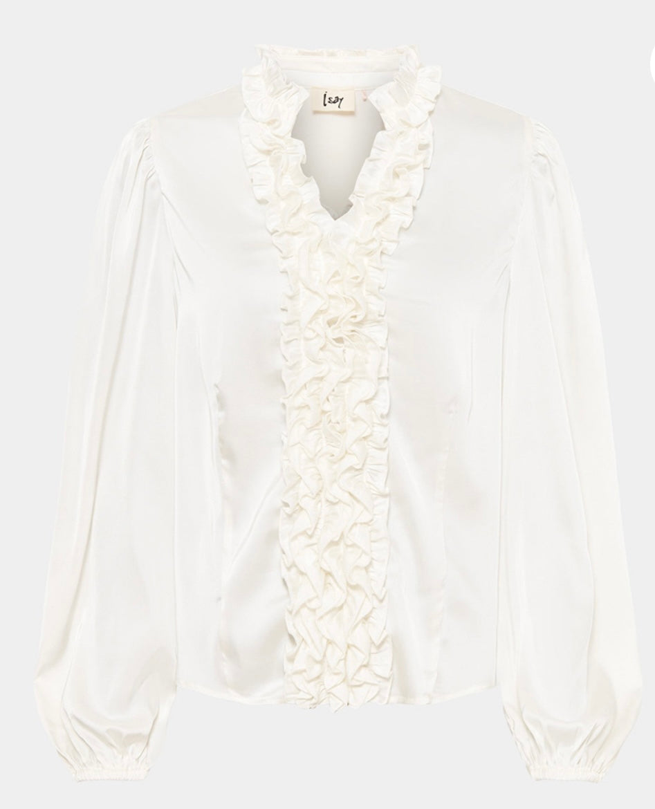 Isay Steff blouse broken white