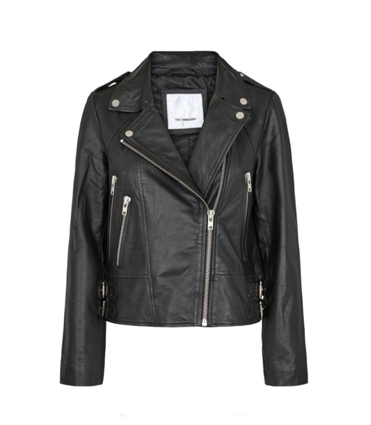 Co’couture Phoebe Leather Biker Jacket