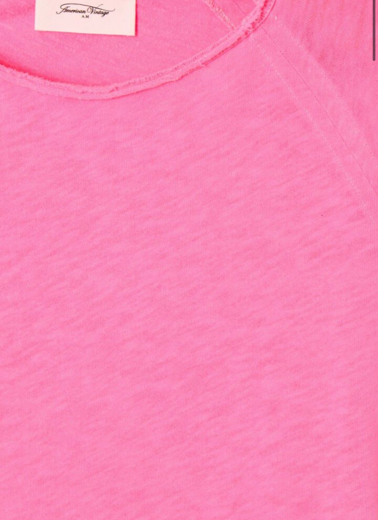 American Vintage Sonoma Shirt Pink