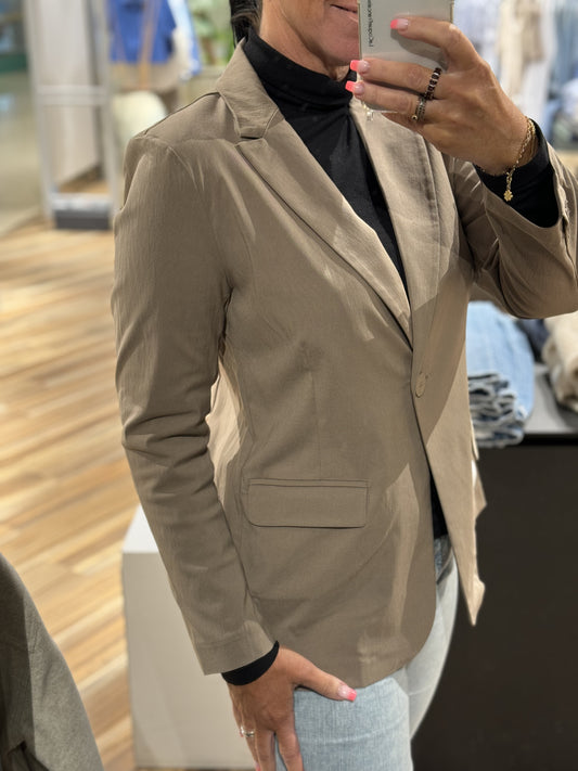 Freequent Solvej Jacket Taupe