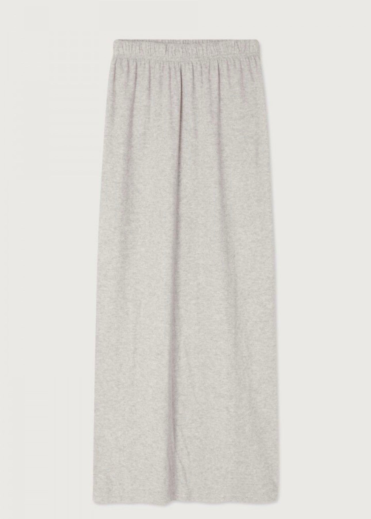 American Vintage skirt light grey melange