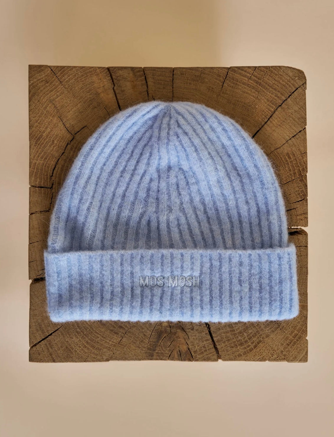 Mos Mosh Lora Knit Hat Cashmere Blue