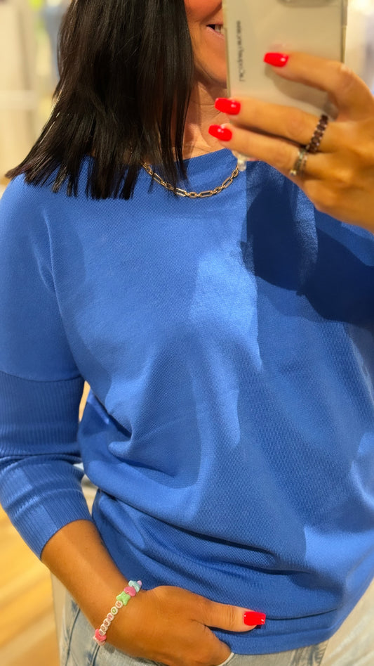 Freequent Jone pullover Neublas Blue