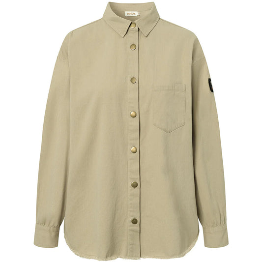 Depeche Cool Malou shirt in delicious quality Sand