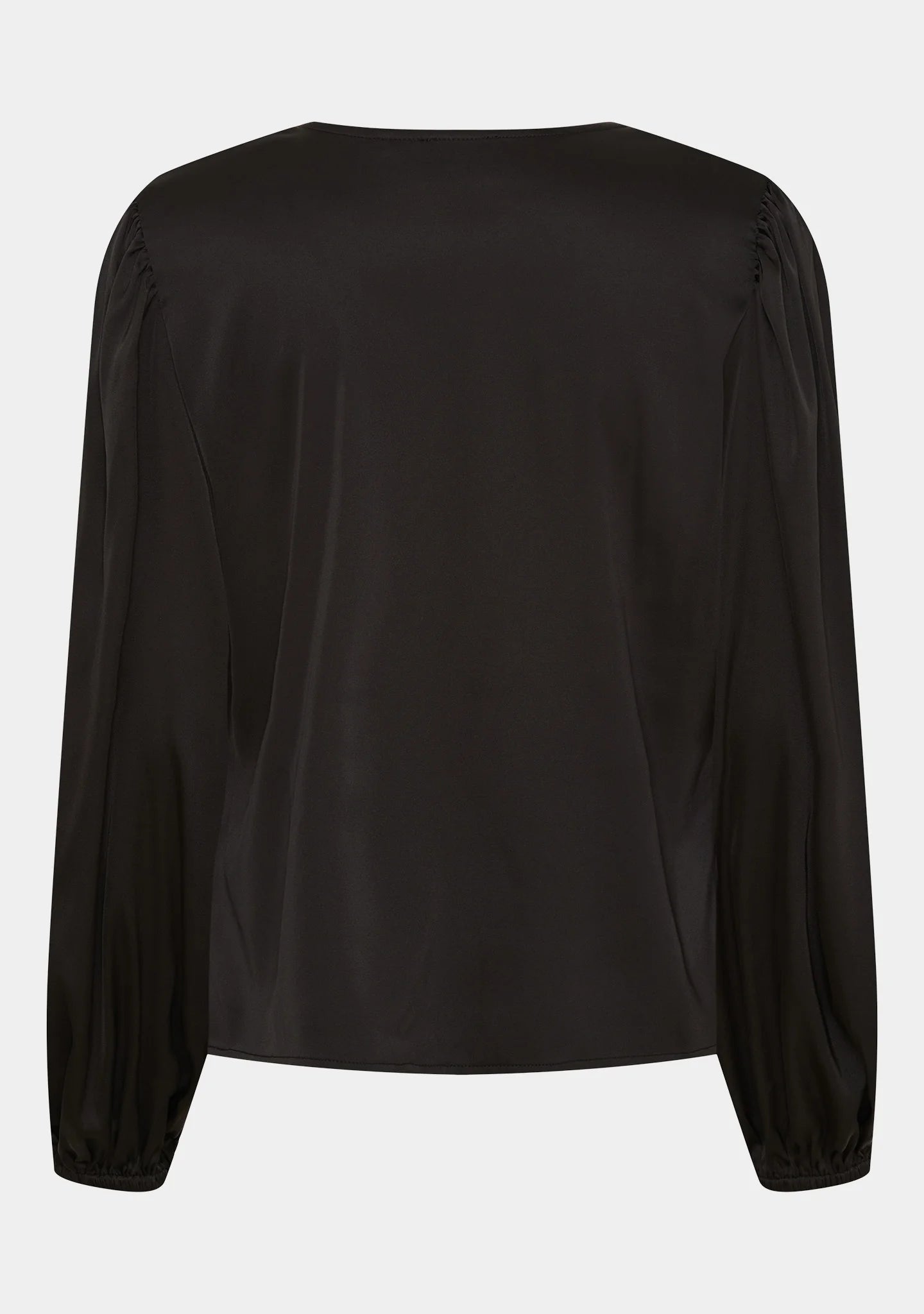 Isay Steff Flounce blouse black
