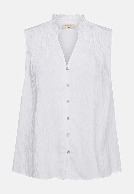 Freequent Ally Blouse White
