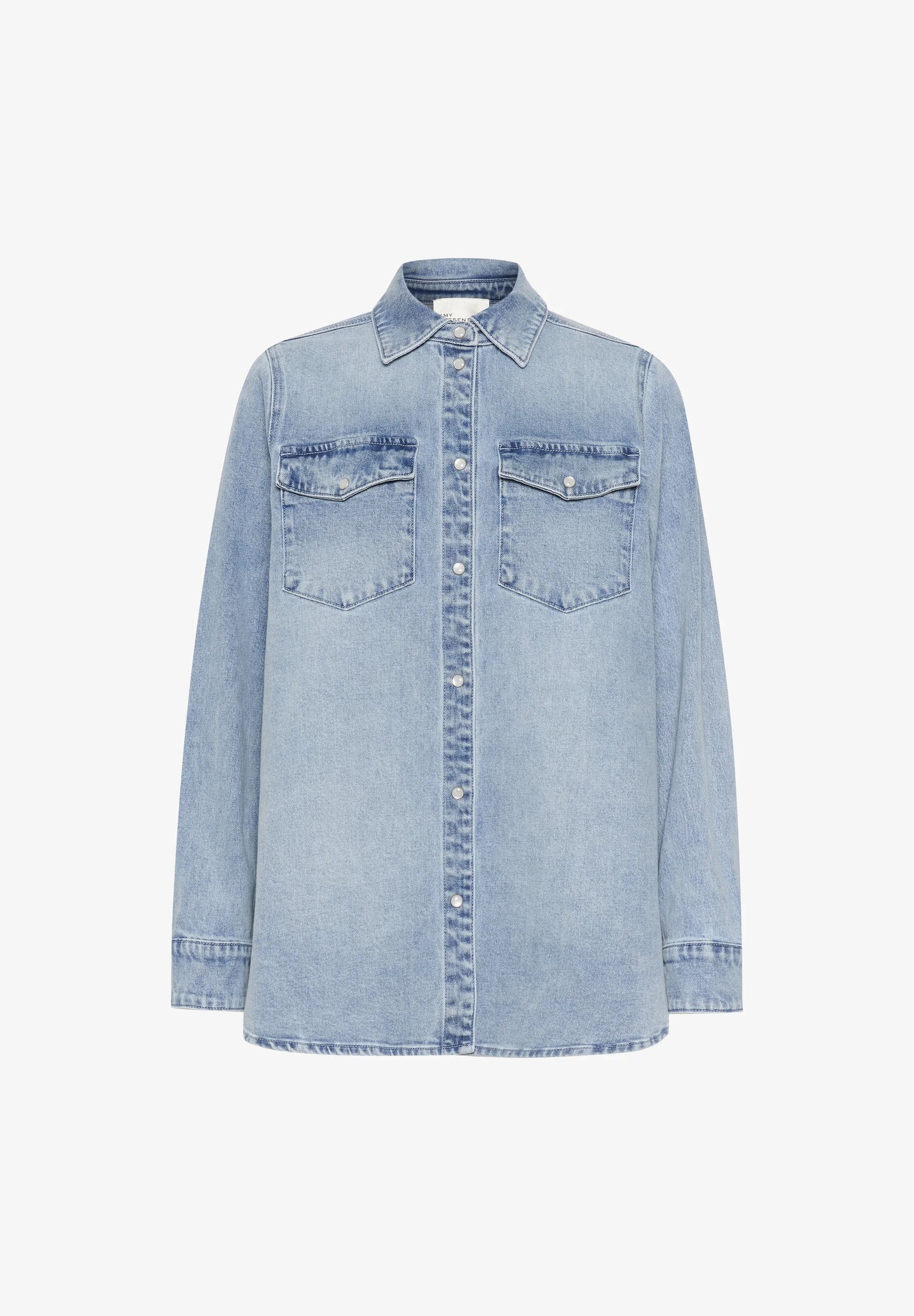 My Essential Wardrobe Dagmar Shirt Light Blue Retro Wash