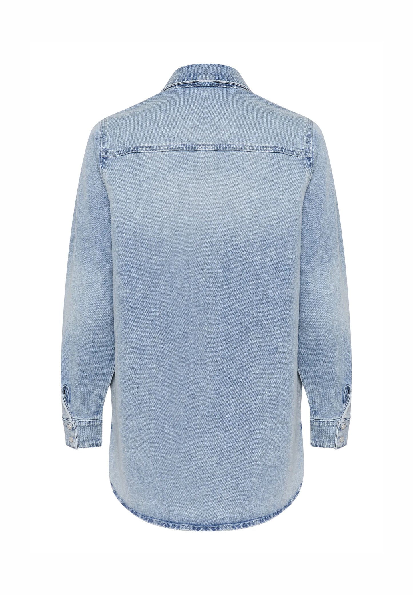 My Essential Wardrobe Dagmar Shirt Light Blue Retro Wash